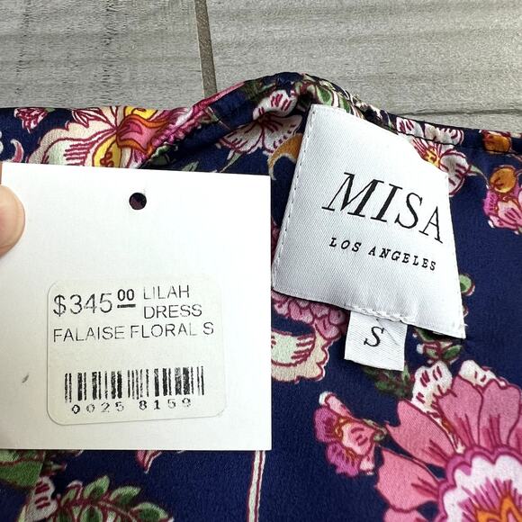 MISA Los Angeles Lilah Falaise Floral Ruffle Mini Layered Dress Small NWT - Picture 6 of 8